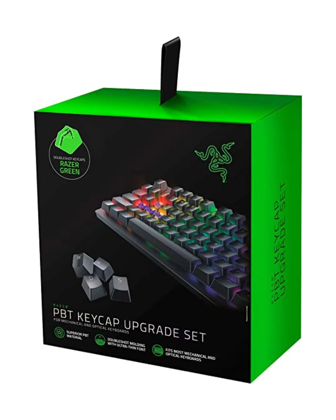 105-Pc Razer Doubleshot PBT Keycap Upgrade Set for Mechanical & Optical Keyboard