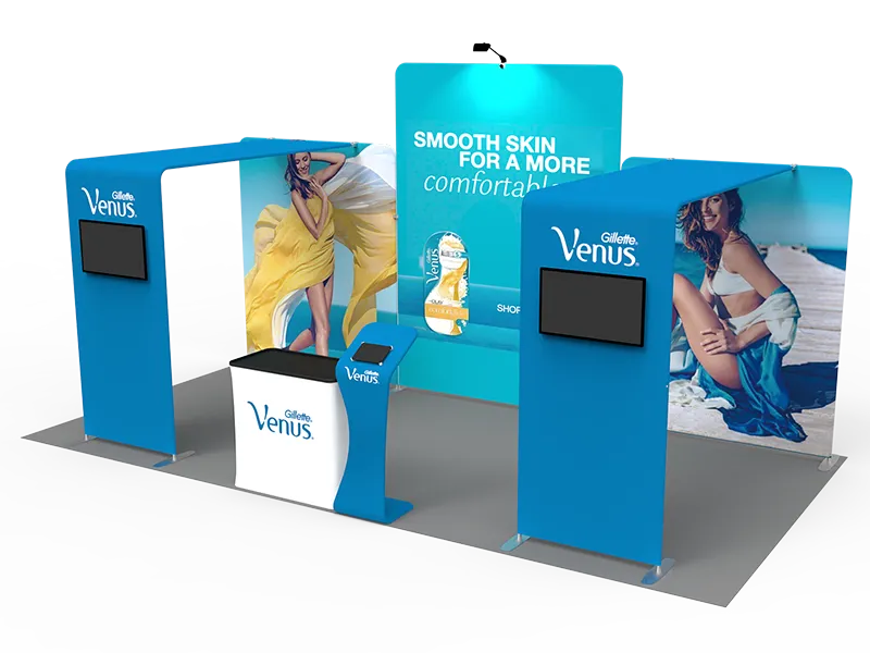 10X20 TRADE SHOW BOOTH DC-25