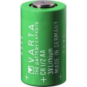 1/2 AA Battery 3V Lithium Green