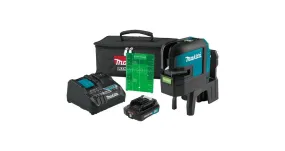 2020 Makita 12V max CXT® Self-Leveling Cross-Line / 4-Point Green Beam Laser Kit (SK106GDNAX)