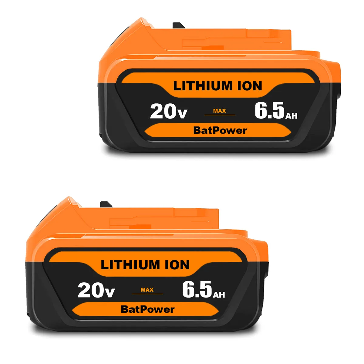 20V Max 6.5Ah Lithium Ion Battery for Dewalt 20V Max 5.0Ah Battery DCB205-2 Dewalt DCD/DCF/DCG/DCS tools 20v Max XR Battery 5.0Ah 4.0Ah 3.0Ah