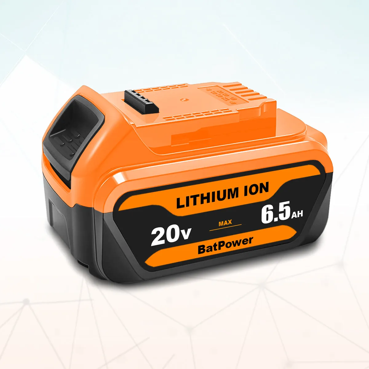 20V Max 6.5Ah Lithium Ion Battery for Dewalt 20V Max 5.0Ah Battery DCB205-2 Dewalt DCD/DCF/DCG/DCS tools 20v Max XR Battery 5.0Ah 4.0Ah 3.0Ah