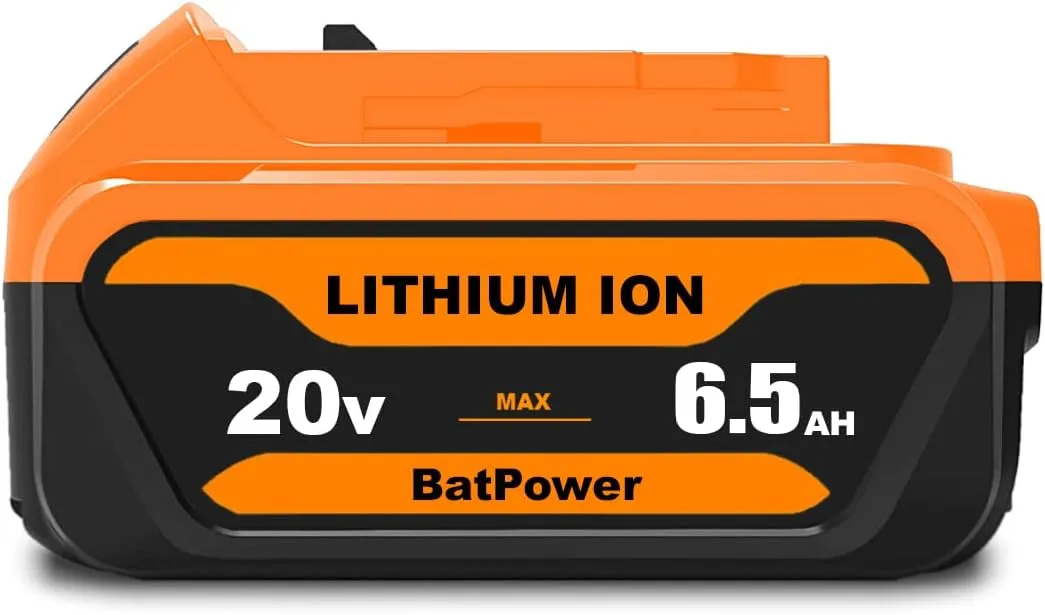 20V Max 6.5Ah Lithium Ion Battery for Dewalt 20V Max 5.0Ah Battery DCB205-2 Dewalt DCD/DCF/DCG/DCS tools 20v Max XR Battery 5.0Ah 4.0Ah 3.0Ah