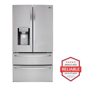 28 cu.ft. Smart wi-fi Enabled French Door Refrigerator - (LMXS28626S)