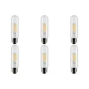 5.5W T10 LED - Clear - Medium base - 90 CRI - 2700K - 120V - 6PK