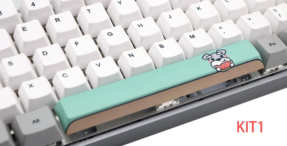 6.25U space PBT five-sided sublimation mechanical keycap