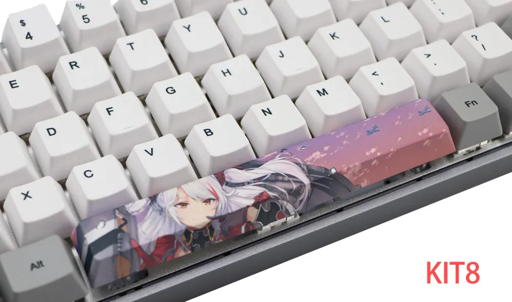 6.25U space PBT five-sided sublimation mechanical keycap