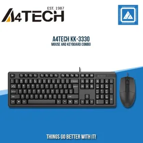 A4TECH KK-3330 KEYBOARD   MOUSE USB BLACK