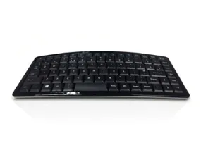 Accuratus Curve keyboard RF Wireless   USB QWERTY UK International Black