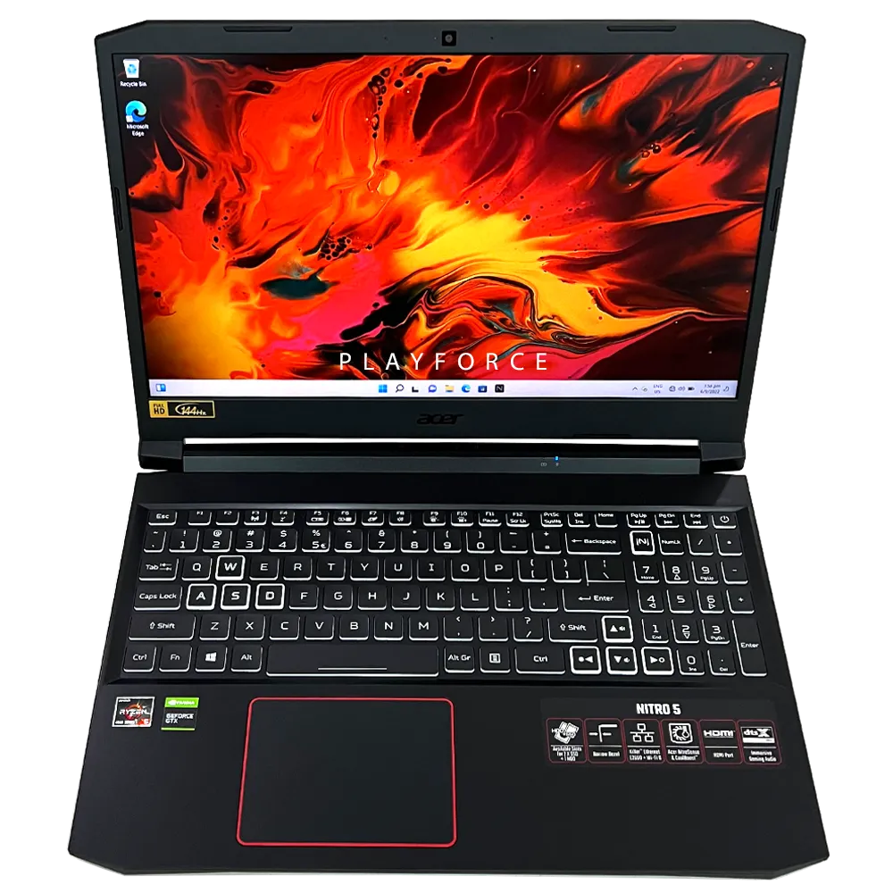 Acer Nitro 5 (Ryzen 7 4800H, GTX 1650Ti, 16GB, 512GB, 144Hz, 15-inch)