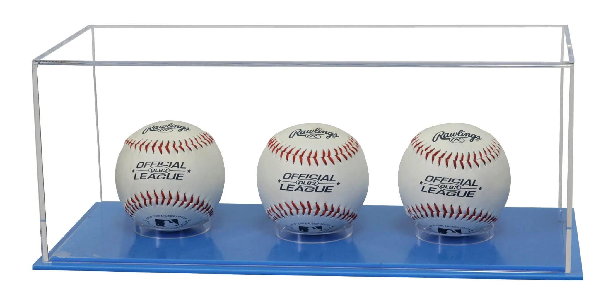 Acrylic Baseball, Lacrosse or Tennis Ball Display Case