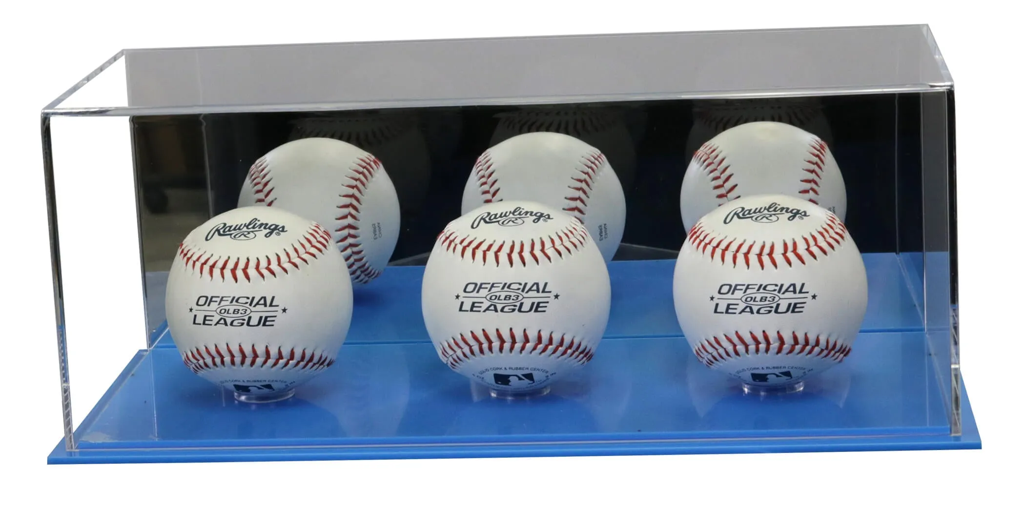 Acrylic Baseball, Lacrosse or Tennis Ball Display Case