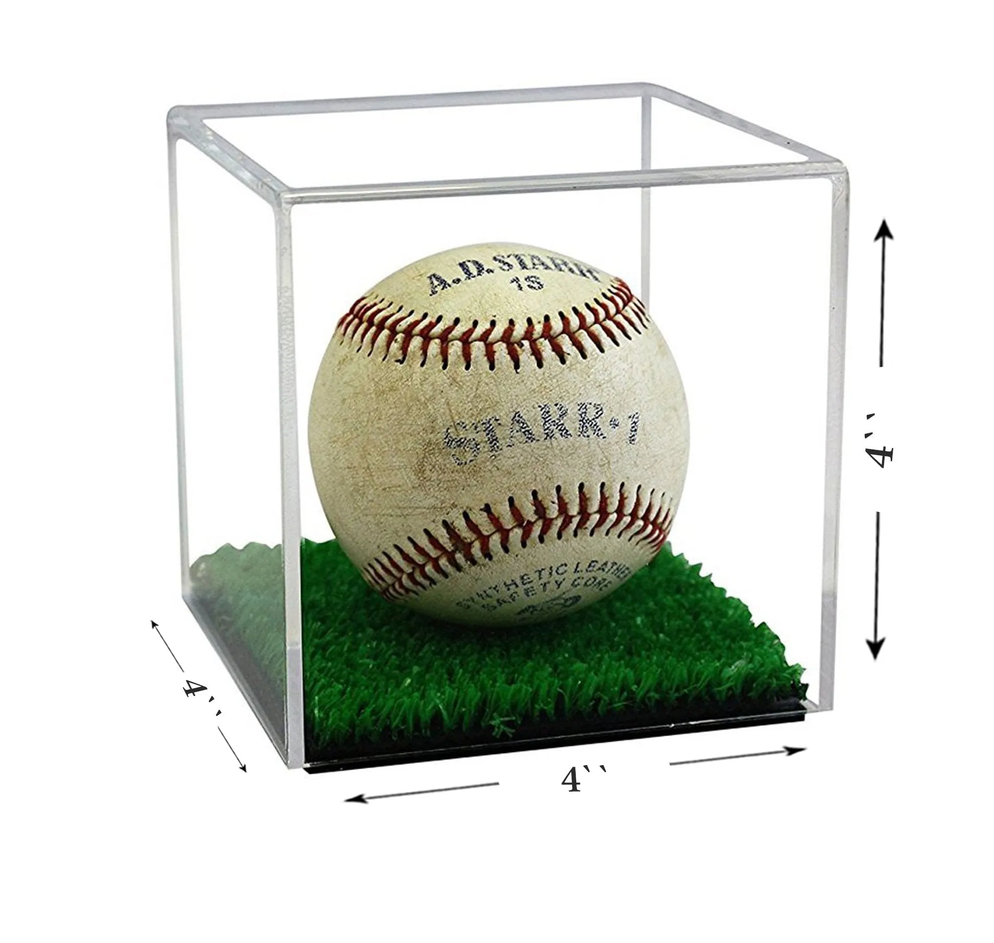 Acrylic Baseball, Lacrosse or Tennis Ball Display Case