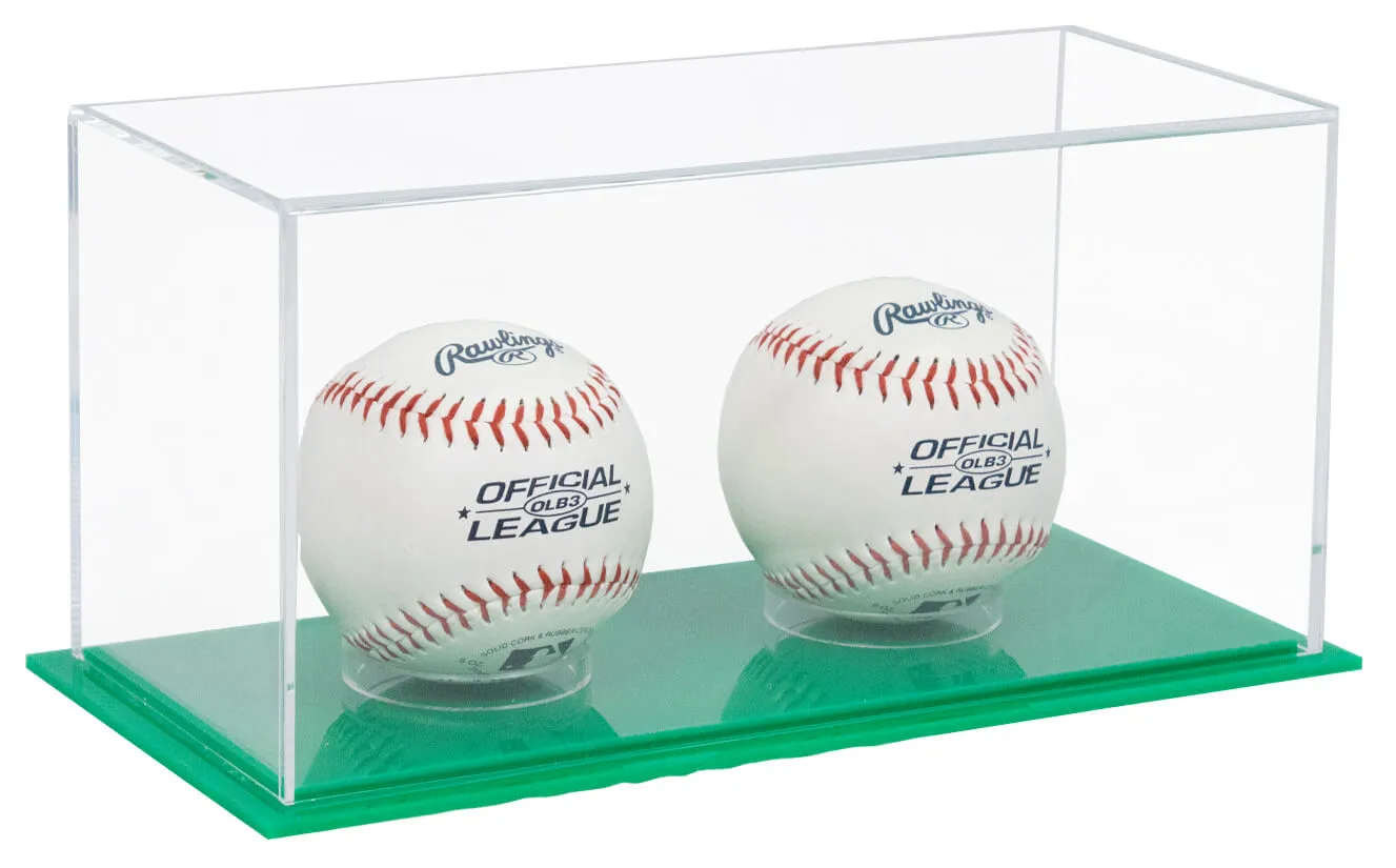 Acrylic Baseball, Lacrosse or Tennis Ball Display Case