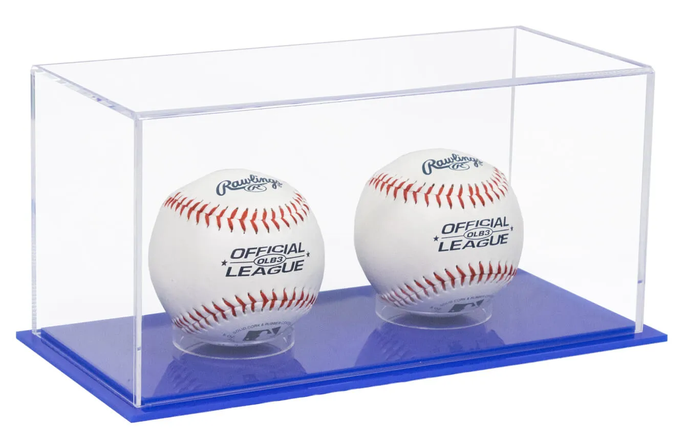 Acrylic Baseball, Lacrosse or Tennis Ball Display Case