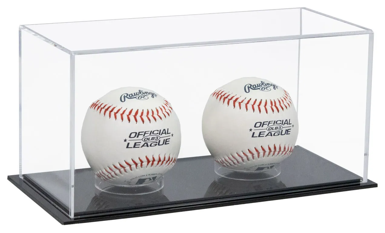 Acrylic Baseball, Lacrosse or Tennis Ball Display Case