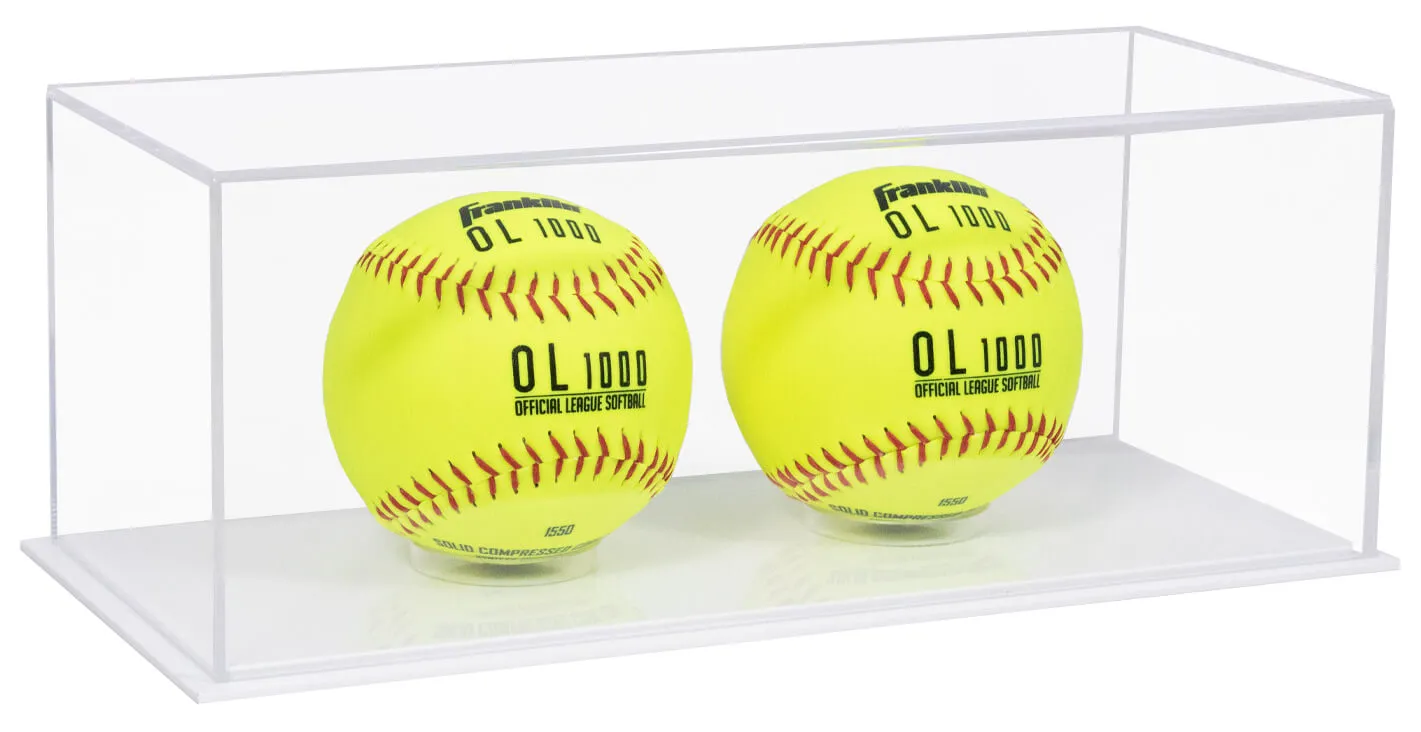 Acrylic Baseball, Lacrosse or Tennis Ball Display Case