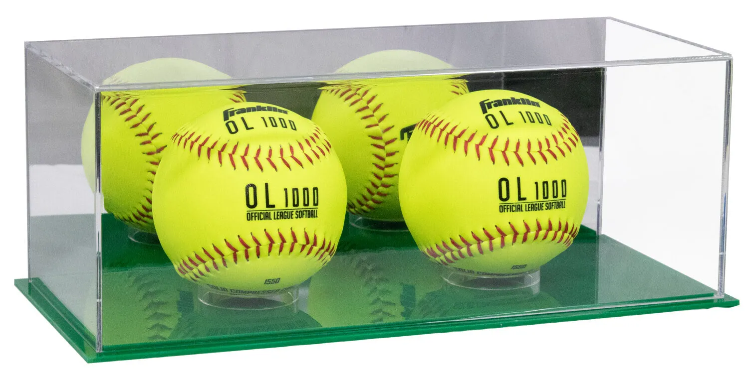 Acrylic Baseball, Lacrosse or Tennis Ball Display Case