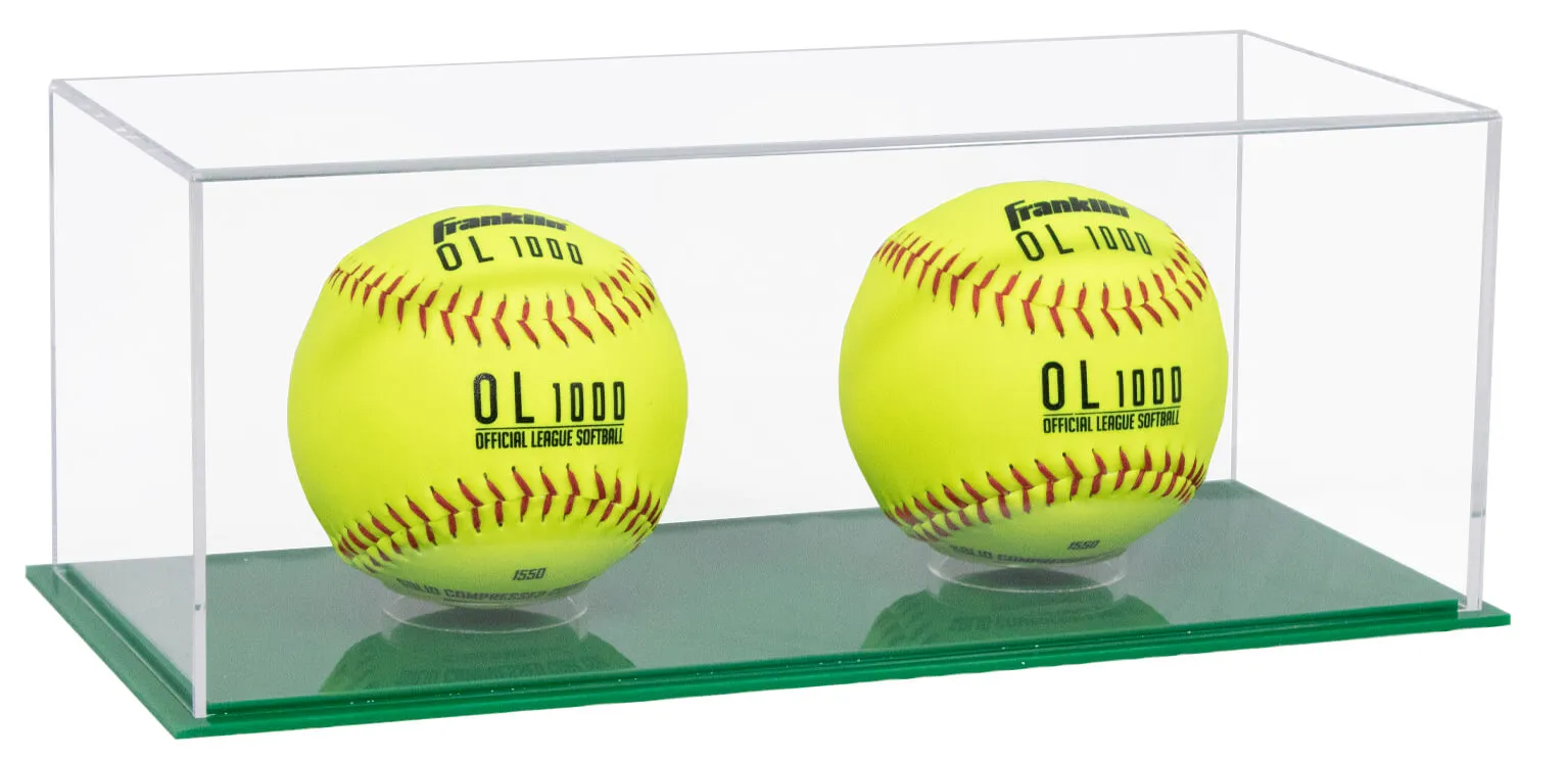 Acrylic Baseball, Lacrosse or Tennis Ball Display Case