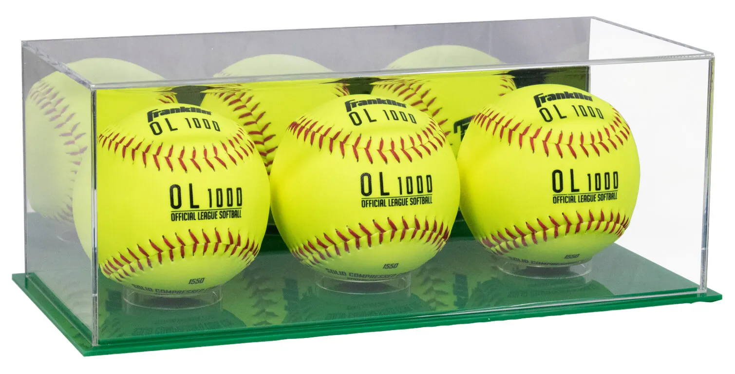 Acrylic Baseball, Lacrosse or Tennis Ball Display Case