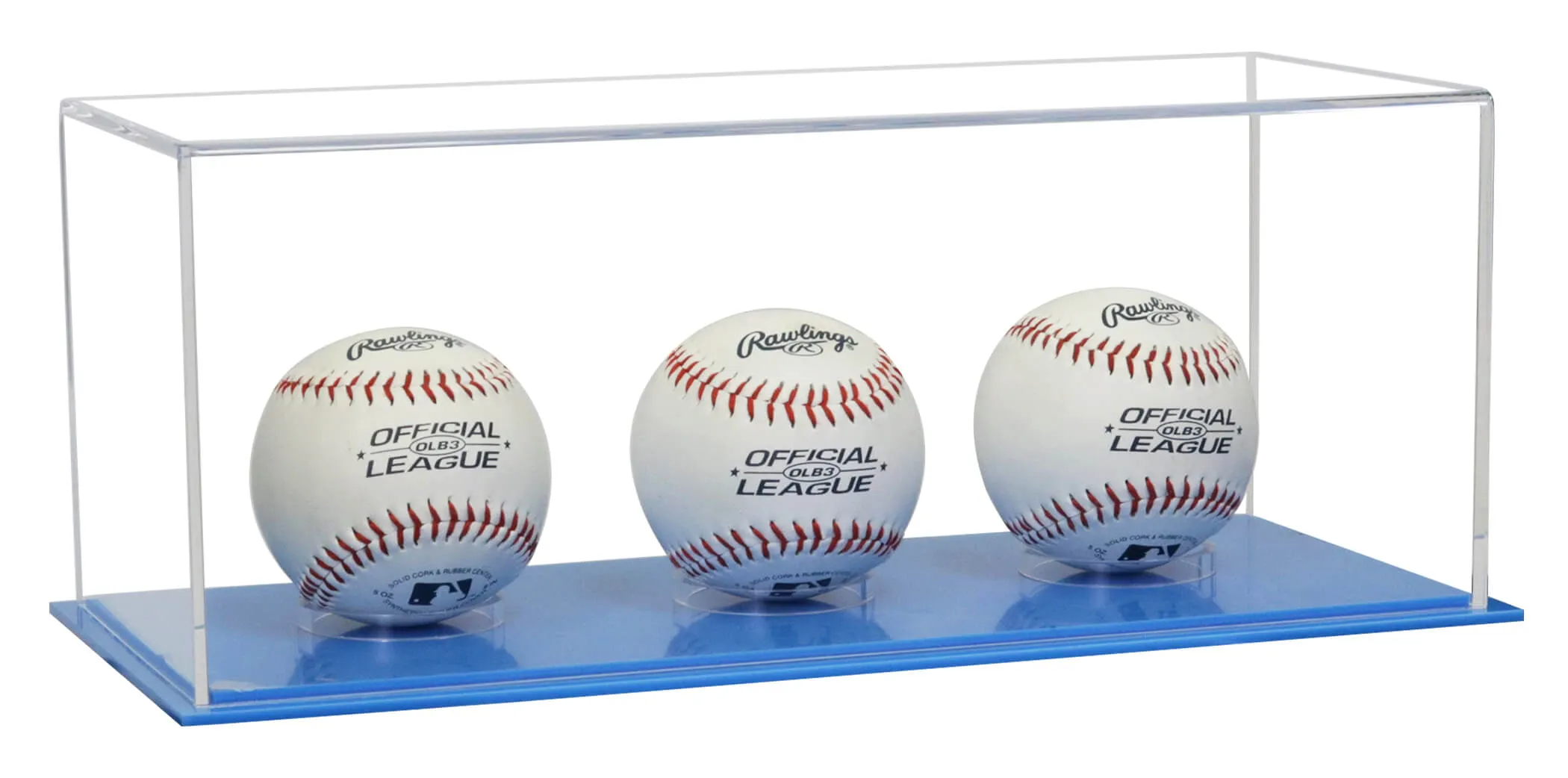 Acrylic Baseball, Lacrosse or Tennis Ball Display Case