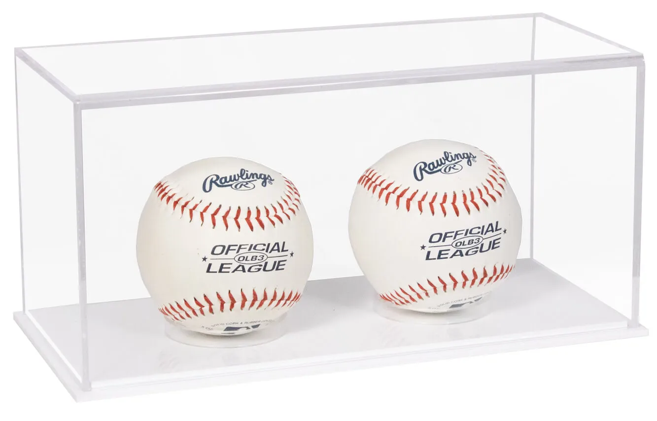 Acrylic Baseball, Lacrosse or Tennis Ball Display Case