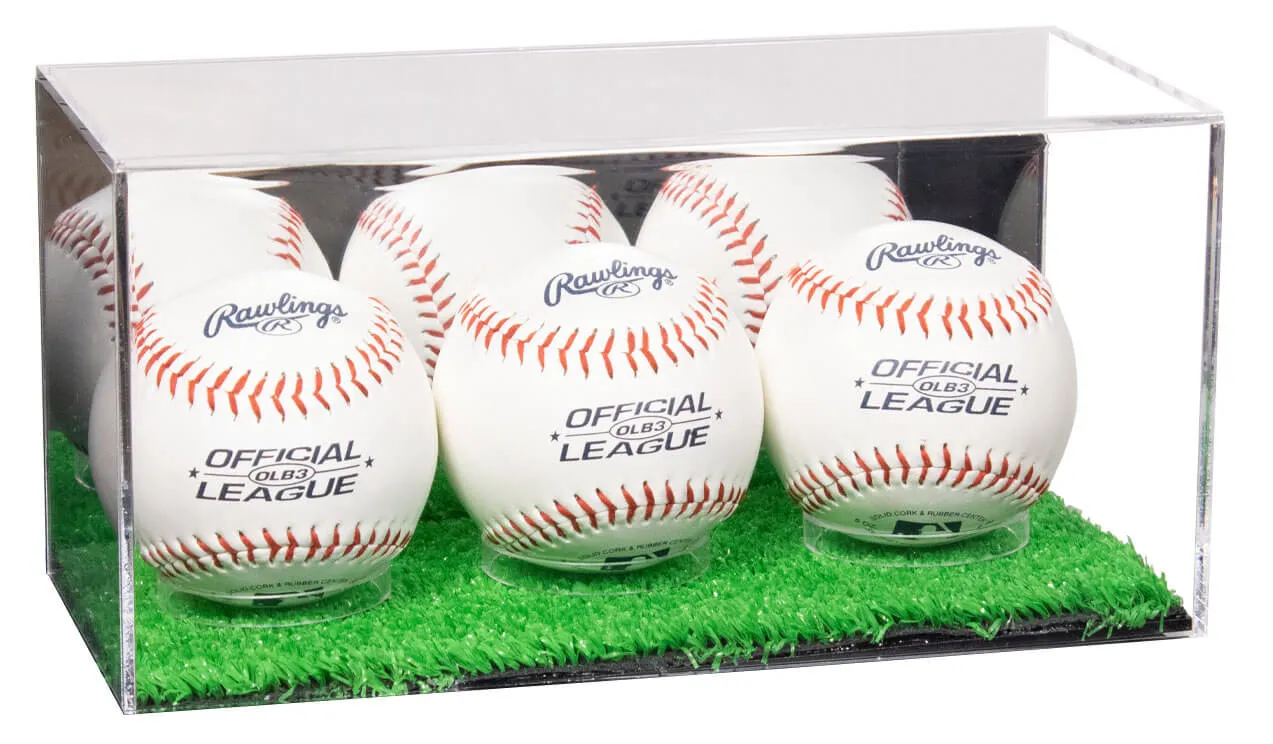 Acrylic Baseball, Lacrosse or Tennis Ball Display Case