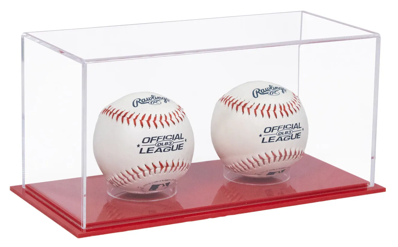 Acrylic Baseball, Lacrosse or Tennis Ball Display Case