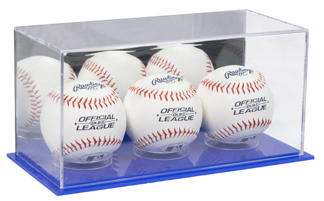 Acrylic Baseball, Lacrosse or Tennis Ball Display Case