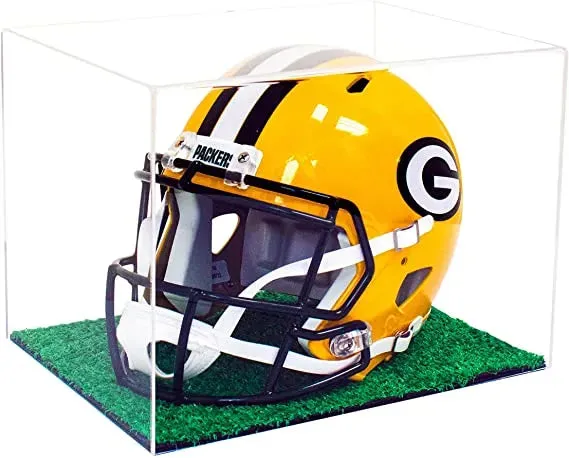 Acrylic Full Size Football Helmet Display Case - Clear (V44/A002)