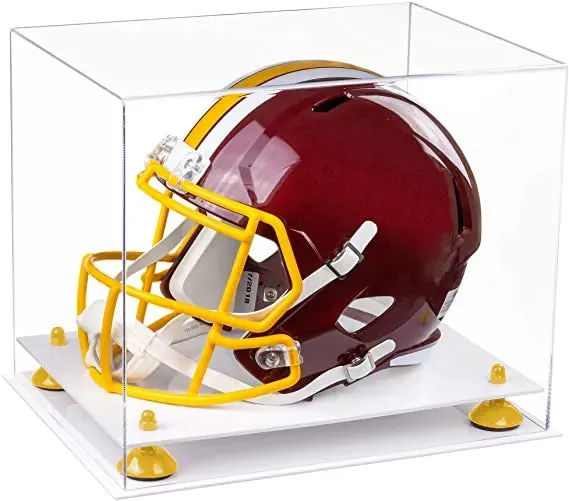 Acrylic Full Size Football Helmet Display Case - Clear (V44/A002)