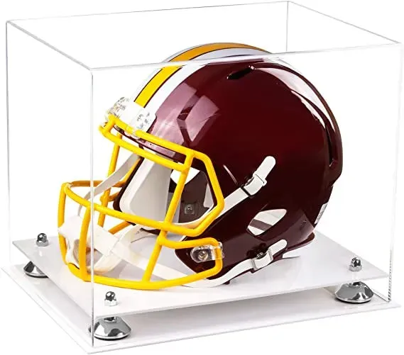 Acrylic Full Size Football Helmet Display Case - Clear (V44/A002)