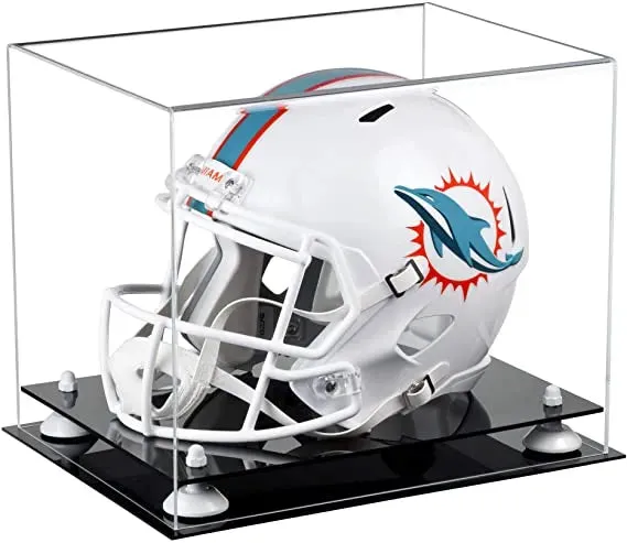 Acrylic Full Size Football Helmet Display Case - Clear (V44/A002)