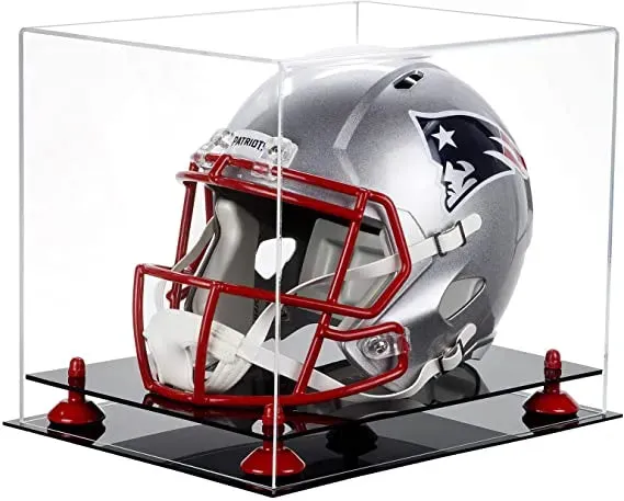 Acrylic Full Size Football Helmet Display Case - Clear (V44/A002)