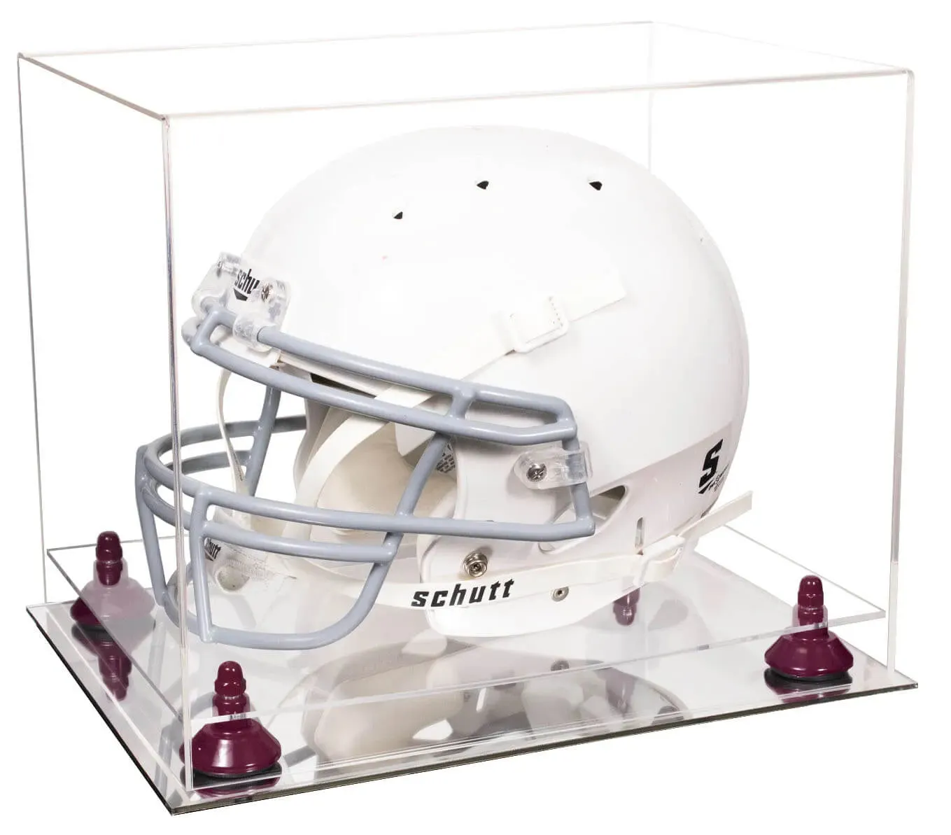 Acrylic Full Size Football Helmet Display Case - Clear (V44/A002)