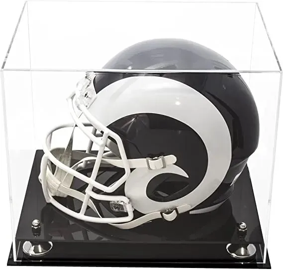 Acrylic Full Size Football Helmet Display Case - Clear (V44/A002)