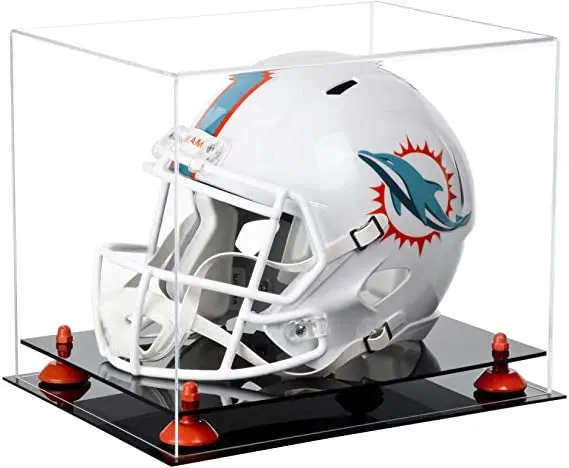 Acrylic Full Size Football Helmet Display Case - Clear (V44/A002)