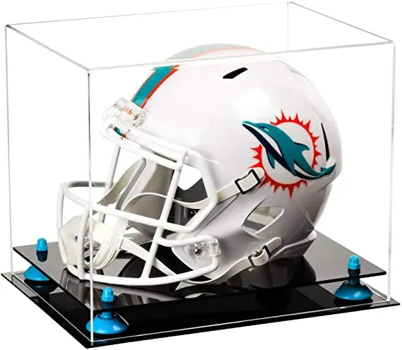 Acrylic Full Size Football Helmet Display Case - Clear (V44/A002)