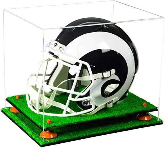 Acrylic Full Size Football Helmet Display Case - Clear (V44/A002)