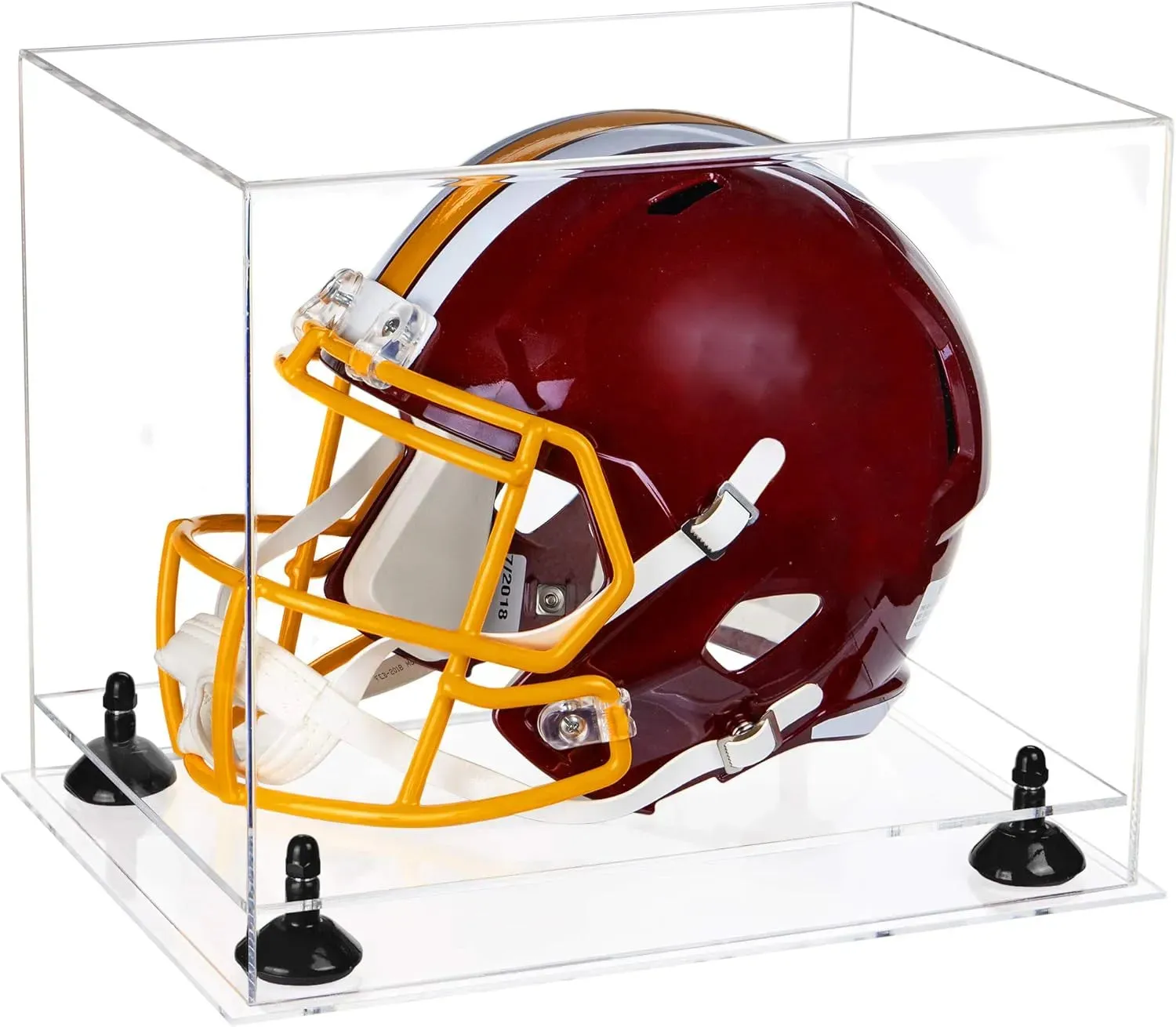 Acrylic Full Size Football Helmet Display Case - Clear (V44/A002)