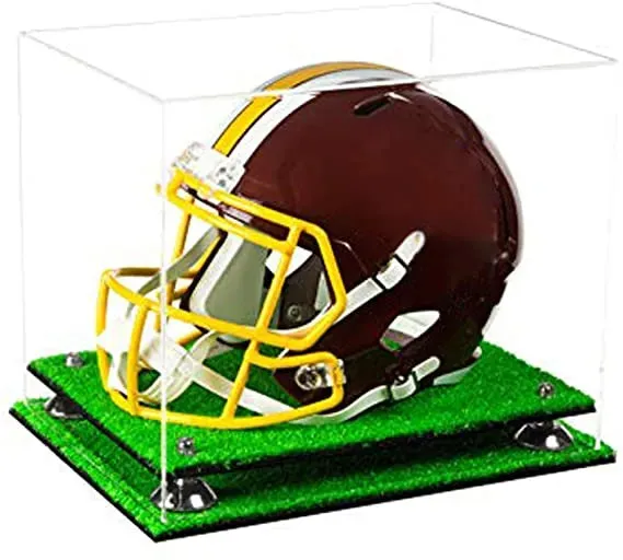 Acrylic Full Size Football Helmet Display Case - Clear (V44/A002)