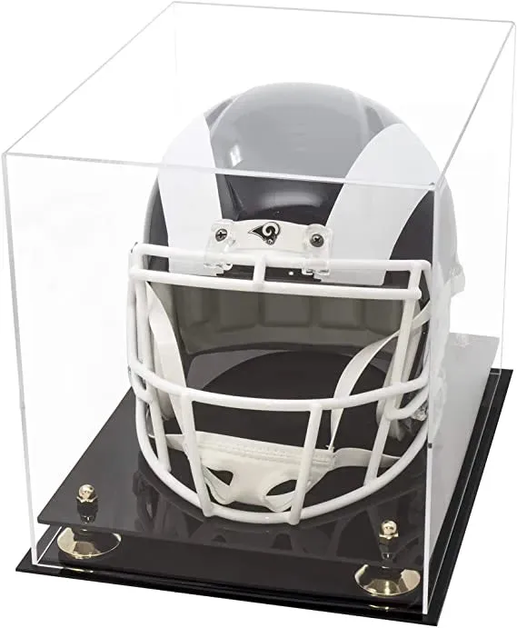 Acrylic Full Size Football Helmet Display Case - Clear (V44/A002)