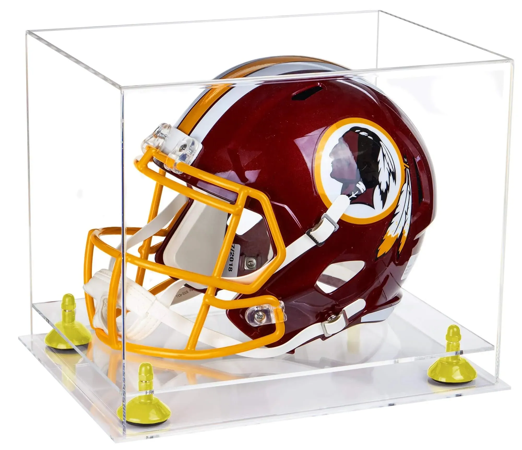 Acrylic Full Size Football Helmet Display Case - Clear (V44/A002)