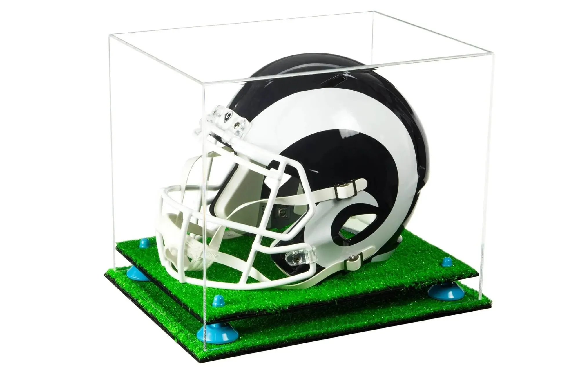 Acrylic Full Size Football Helmet Display Case - Clear (V44/A002)