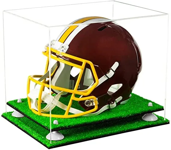 Acrylic Full Size Football Helmet Display Case - Clear (V44/A002)