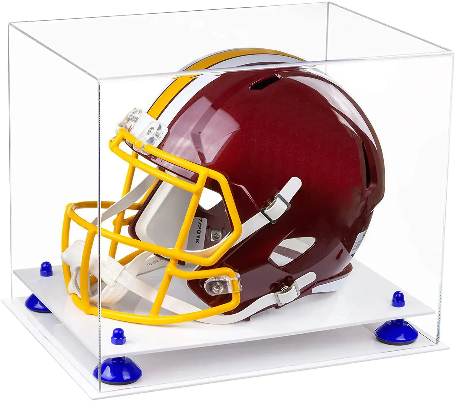 Acrylic Full Size Football Helmet Display Case - Clear (V44/A002)