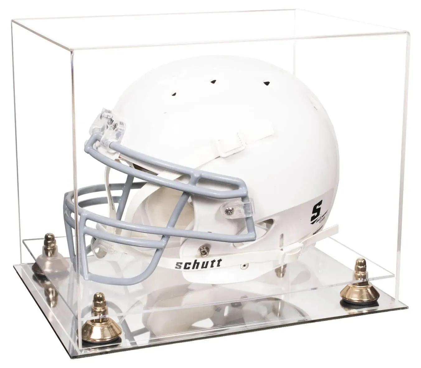 Acrylic Full Size Football Helmet Display Case - Clear (V44/A002)