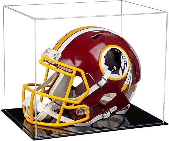 Acrylic Full Size Football Helmet Display Case - Clear (V44/A002)