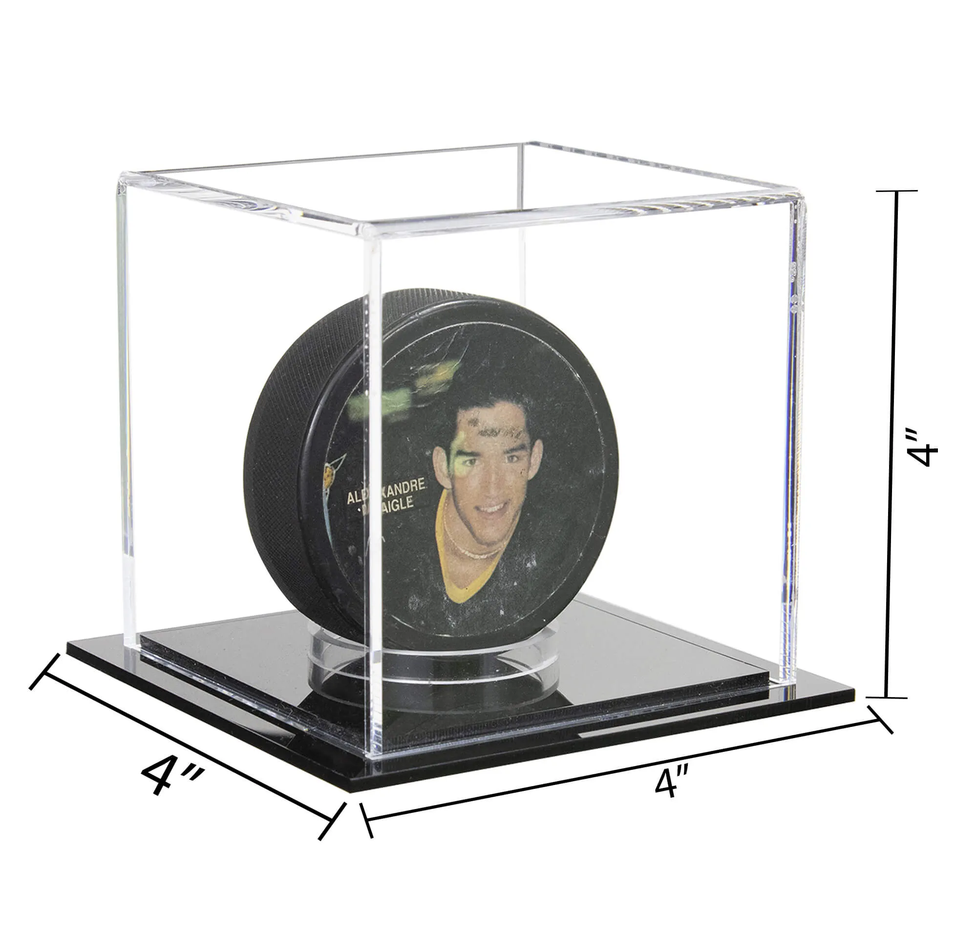 Acrylic Hockey Puck Display Case (B23/A057)