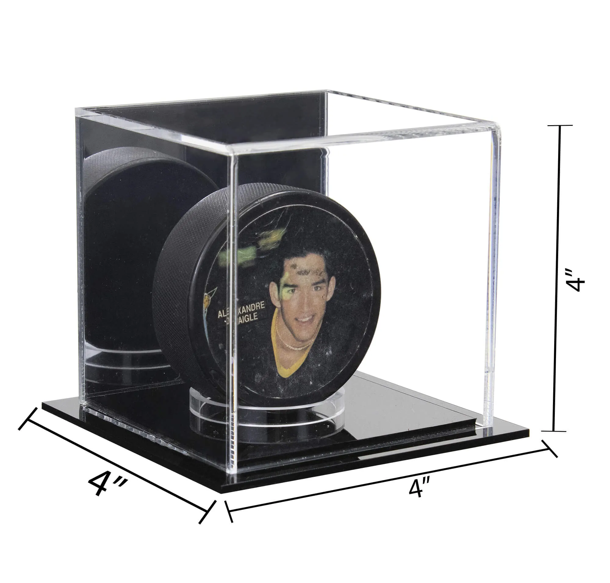 Acrylic Hockey Puck Display Case (B23/A057)